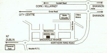 Brookville House B&B,
31 Brookville Avenue,
Clareview,
Limerick City
Co. Limerick,
Irlande