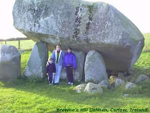 Brownes Hill Dolmen,
Co. Carlow.